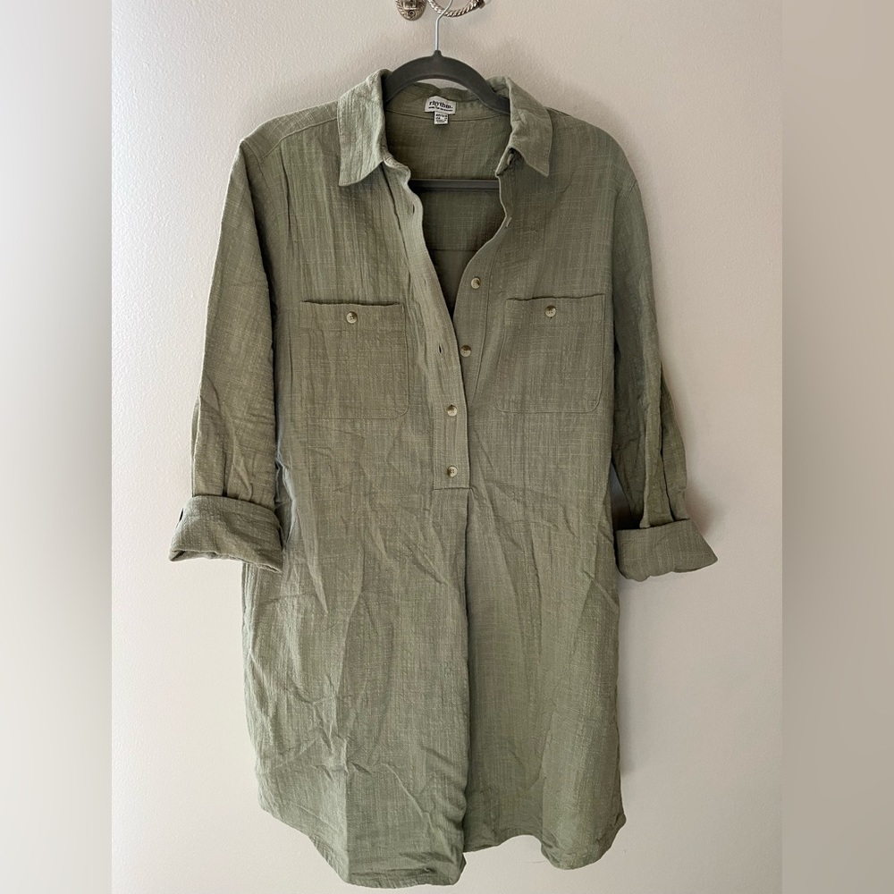 Rhythm Shirt Dress